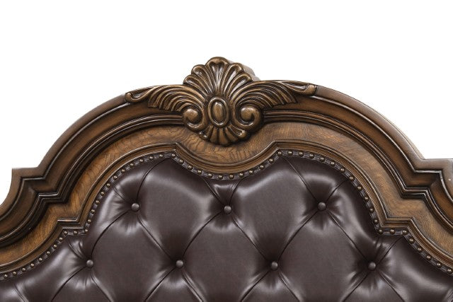Leovanni 4 Pc Queen Bedroom Set Brown - Jax Mattress (Jacksonville, FL)