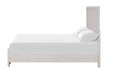 Crowthorne E.King & Queen Bed Grey & White - Jax Mattress (Jacksonville, FL)