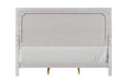 Crowthorne E.King & Queen Bed Grey & White - Jax Mattress (Jacksonville, FL)