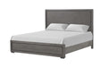 Crowthorne E.King & Queen Bed Grey & White - Jax Mattress (Jacksonville, FL)