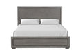 Crowthorne E.King & Queen Bed Grey & White - Jax Mattress (Jacksonville, FL)