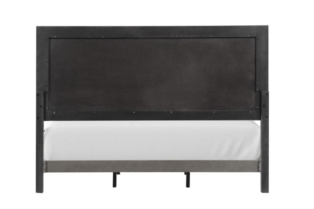 Crowthorne E.King & Queen Bed Grey & White - Jax Mattress (Jacksonville, FL)
