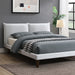 Verwood E.King, Full, & Queen Bed Gray & Light Gray - Jax Mattress (Jacksonville, FL)