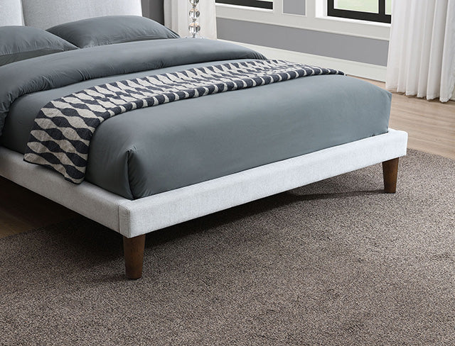 Verwood E.King, Full, & Queen Bed Gray & Light Gray - Jax Mattress (Jacksonville, FL)