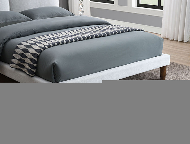 Verwood E.King, Full, & Queen Bed Gray & Light Gray - Jax Mattress (Jacksonville, FL)