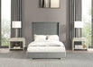 Cadwell E.King, Queen, & Full Bed White, Gray, & Black - Jax Mattress (Jacksonville, FL)