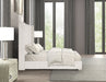 Cadwell E.King, Queen, & Full Bed White, Gray, & Black - Jax Mattress (Jacksonville, FL)