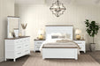Pinetop 4 & 5 Piece Twin Bedroom Set White & Blue - Jax Mattress (Jacksonville, FL)