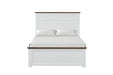 Pinetop 4 & 5 Piece Twin Bedroom Set White & Blue - Jax Mattress (Jacksonville, FL)