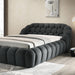 Newquay E.King & Queen Bed White, Grey, & Black - Jax Mattress (Jacksonville, FL)