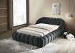 Newquay E.King & Queen Bed White, Grey, & Black - Jax Mattress (Jacksonville, FL)