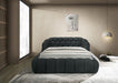 Newquay E.King & Queen Bed White, Grey, & Black - Jax Mattress (Jacksonville, FL)