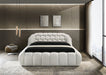 Newquay E.King & Queen Bed White, Grey, & Black - Jax Mattress (Jacksonville, FL)