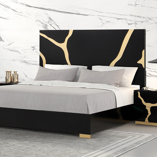 Goldsberg E.King & Queen Bed Grey & Pink - Jax Mattress (Jacksonville, FL)
