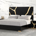 Goldsberg E.King & Queen Bed Grey & Pink - Jax Mattress (Jacksonville, FL)