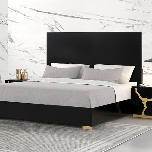 Goldsberg E.King & Queen Bed Grey & Pink - Jax Mattress (Jacksonville, FL)