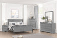 Louis Philippe Queen Bedroom Set - Jax Mattress (Jacksonville, FL)
