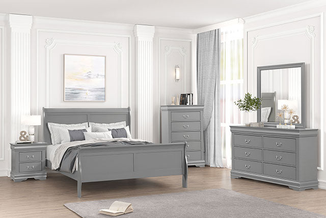Louis Philippe Queen Bedroom Set - Jax Mattress (Jacksonville, FL)