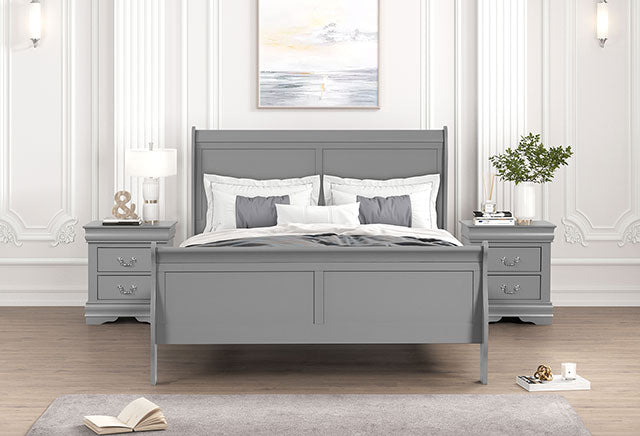 Louis Philippe Queen Bedroom Set - Jax Mattress (Jacksonville, FL)
