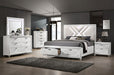 Emmeline 4 & 5 Piece Queen Bedroom Set Gray & White - Jax Mattress (Jacksonville, FL)