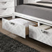 Emmeline 4 & 5 Piece Queen Bedroom Set Gray & White - Jax Mattress (Jacksonville, FL)