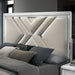 Emmeline 4 & 5 Piece Queen Bedroom Set Gray & White - Jax Mattress (Jacksonville, FL)