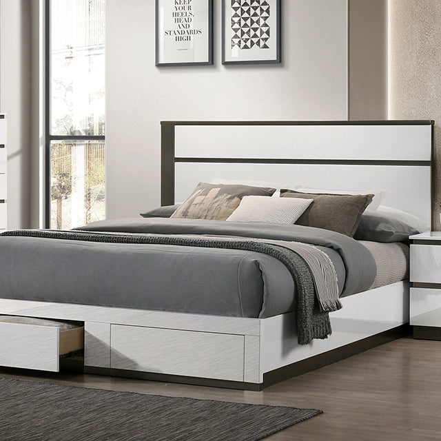 Birsfelden Queen Bedroom Set White - Jax Mattress (Jacksonville, FL)