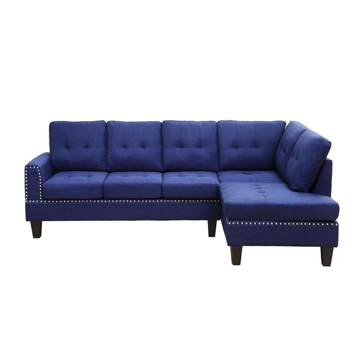 Sectional Sofa -Blue upholstery