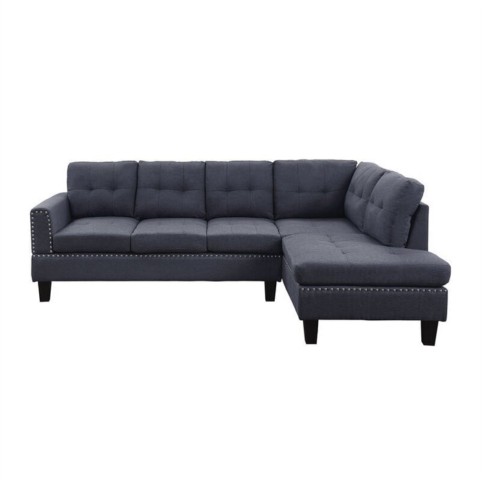 Sectional Sofa -Grey upholstery